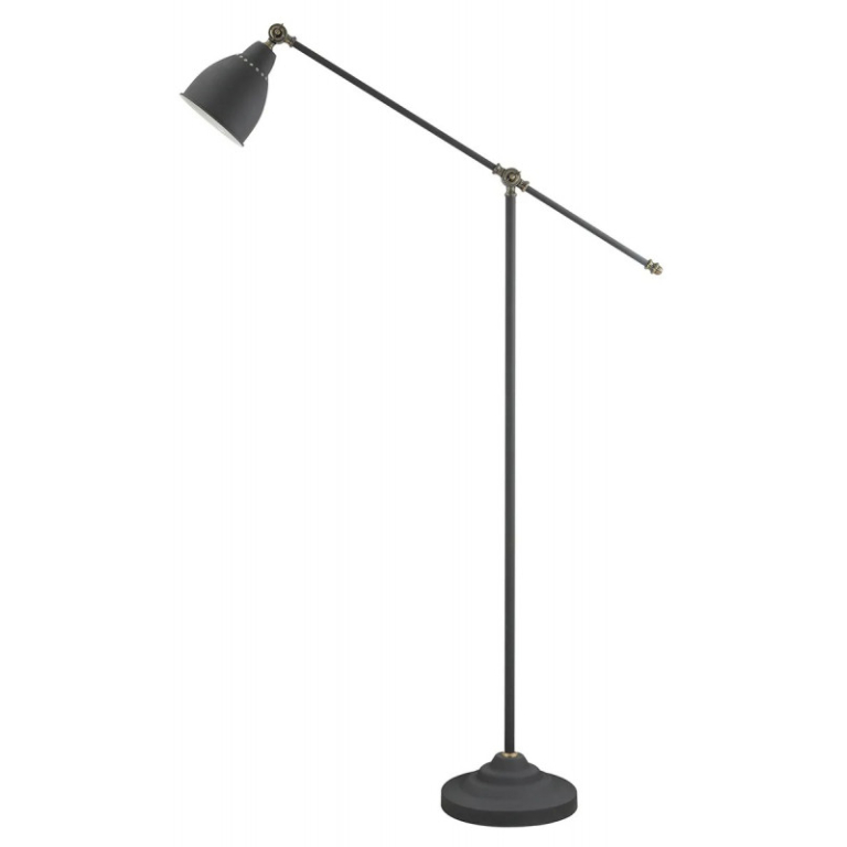 Светильник напольный HT-859BA BOMBAY, 1381мм, без лампы, ЛОН, Е27, черный, ARTSTYLE