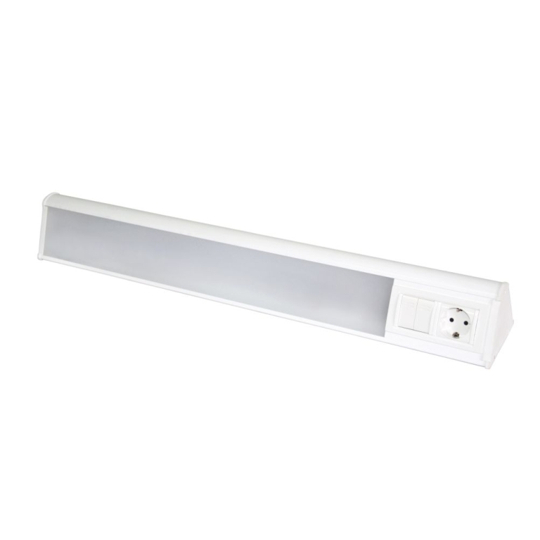 Светильник СНС-16/40-Л ПБО10-46-004 LED, прикроватный с розеткой, выключателями, левосторонний, белый, Трансвит